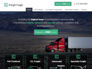 Trucking Website Design